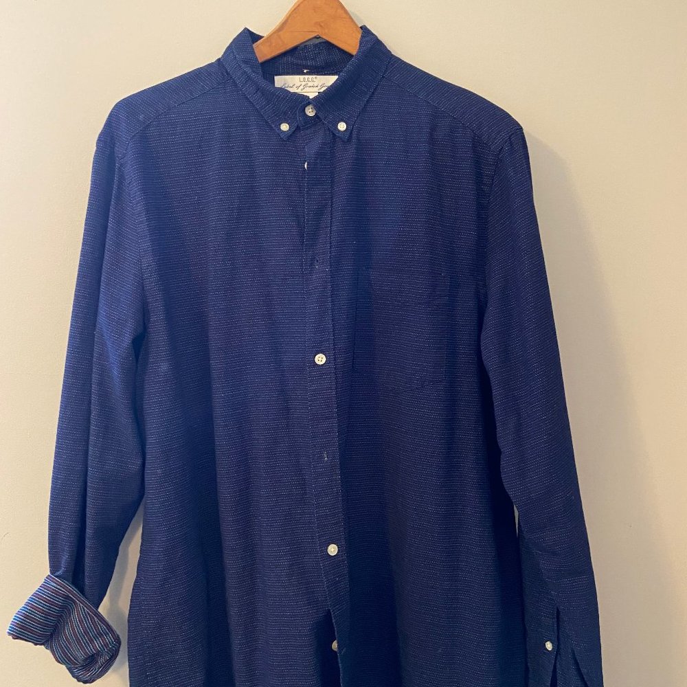 L H&M Button Down